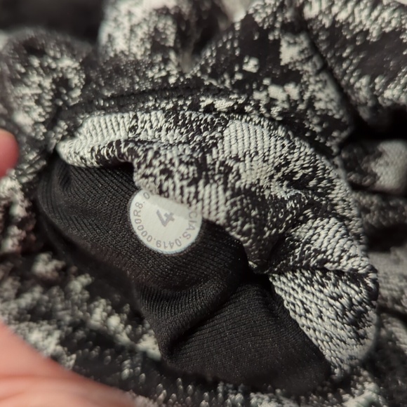 Lululemon Wunder Under High-Rise Tight 25" *Luxtreme Misted Jacquard Black Whit - Picture 6 of 9